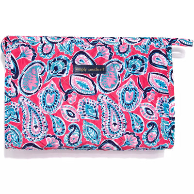 Simply Southern Brush Bag- Paisley