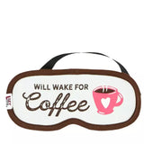 Coffee First Sleep Mask- Lazy One