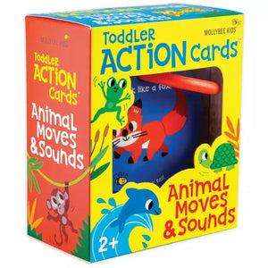 Toddler Action Cards Animal Moves & Sound