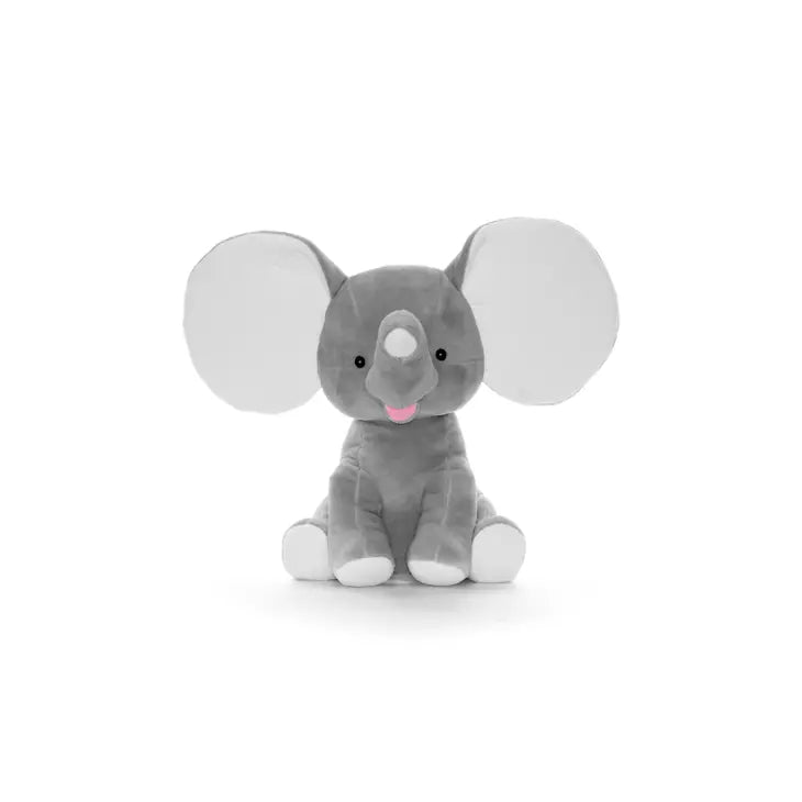 Grey Dumble Elephant Cubbie - Personalized