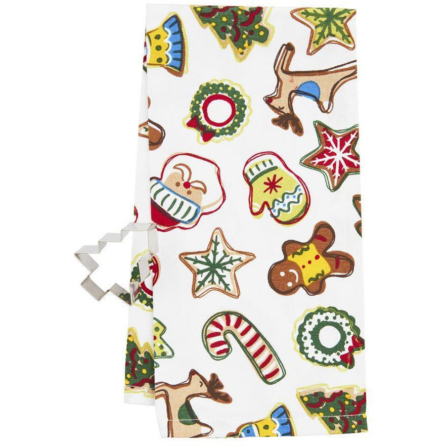 Cookie Towel & Cookie Cutter Set - Mud Pie