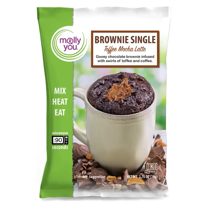 Brownie Single - Toffee Mocha Latte - Pantry