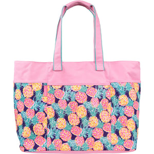 Simply Southern Pineapple Beach Tote