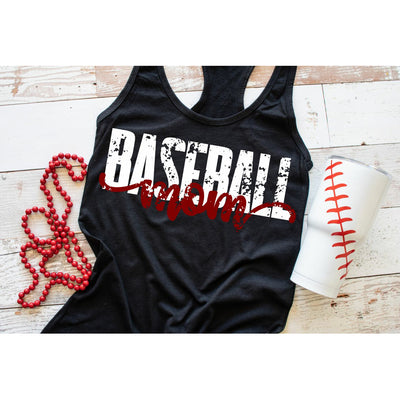 Baseball Mom - Sports Screen Print Tee