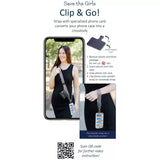 Clip & Go Chain w/ Zippered Pouch-Leopard- Save the Girls