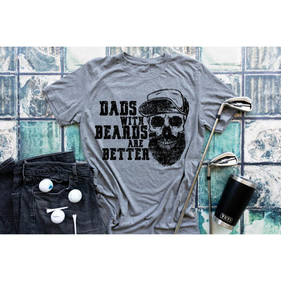 DAD BEARD - FATHER'S DAY - Screen Print Tee