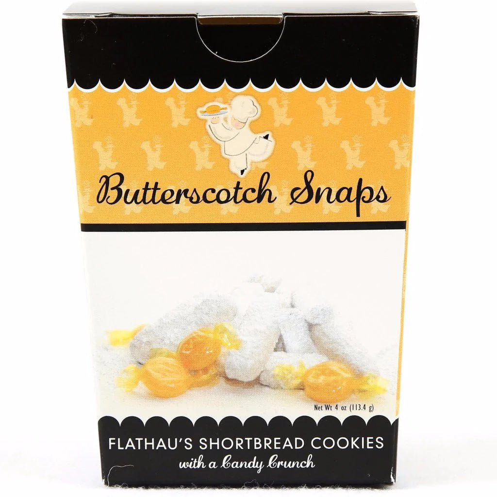 Butterscotch Snaps Shortbread Cookies - Pantry
