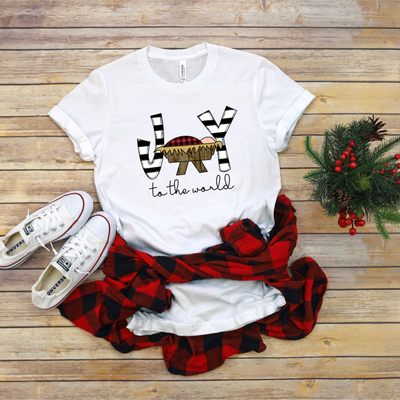 Joy to the World - Baby Jesus in Manger - Sublimation Design