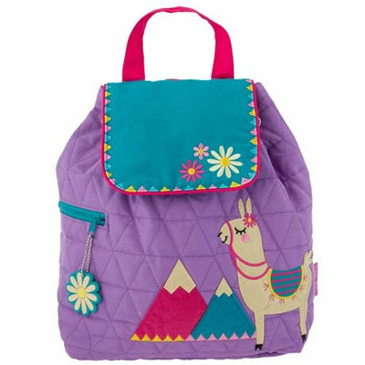 Llama Quilted Backpack - Stephen Joseph