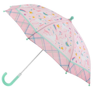 Pink Unicorn Umbrella - Kids