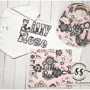 Lily Rose - Newborn Coming Home Outfit or Set