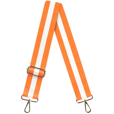 Orange Stripe Crossbody Strap