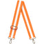 Orange Stripe Crossbody Strap