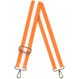 Orange Stripe Crossbody Strap