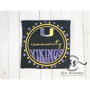 Community Vikings Unionville - School Mascot Themed Shirt