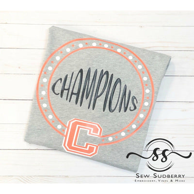 Cascade Champions - School Mascot Themed Shirt