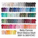 Custom Order - Bella Canvas Vinyl - Adult - single color