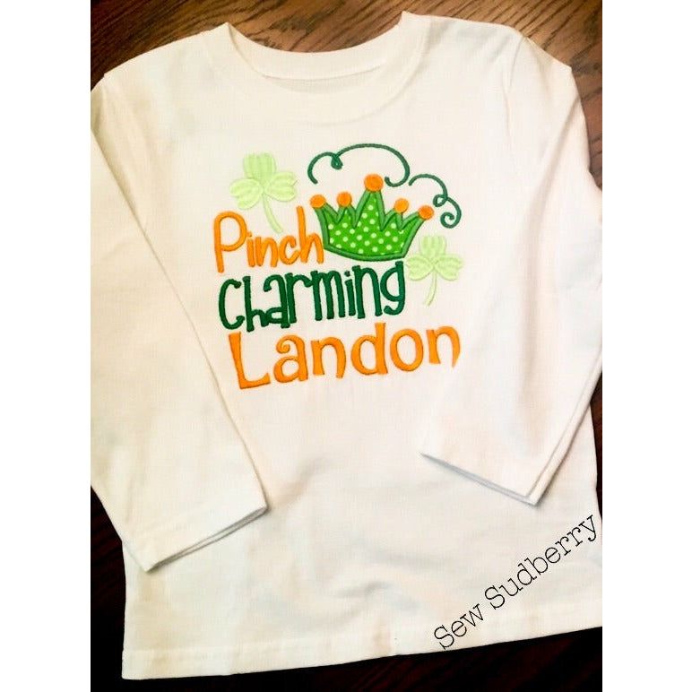 Pinch Charming - St. Patty's Day Applique
