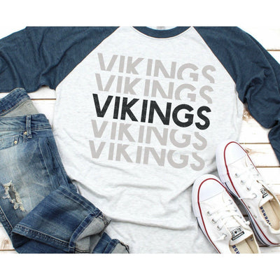 Vikings - Community - School Mascot Themed Shirt