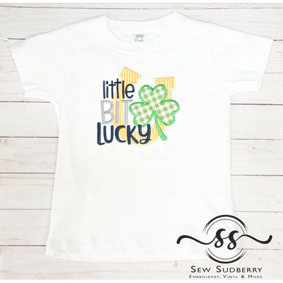 Little Bit Lucky - St. Patty's Day Applique