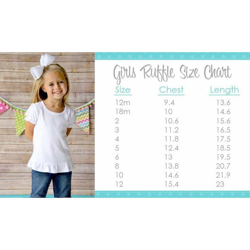 Patriotic Bow for Fourth of July - Girl's Tee