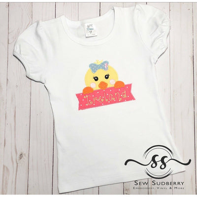 Peeping Chick- Easter- Applique