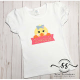 Peeping Chick- Easter- Applique