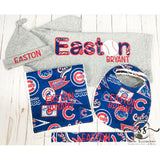 Baseball - Cubs - Newborn Coming Home Outfit