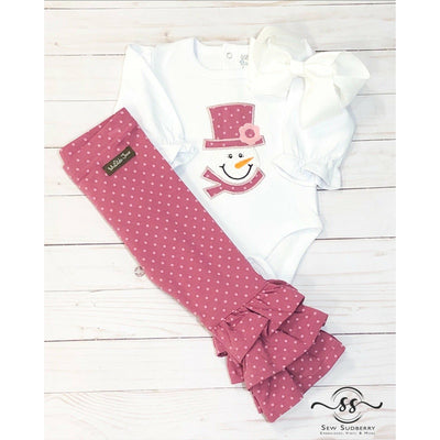 Susie the Snowman - Christmas Applique