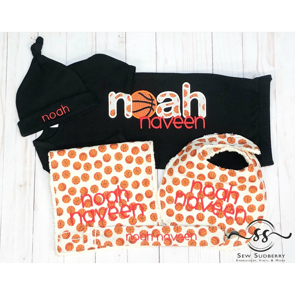Basketball - Newborn Coming Home Outfit