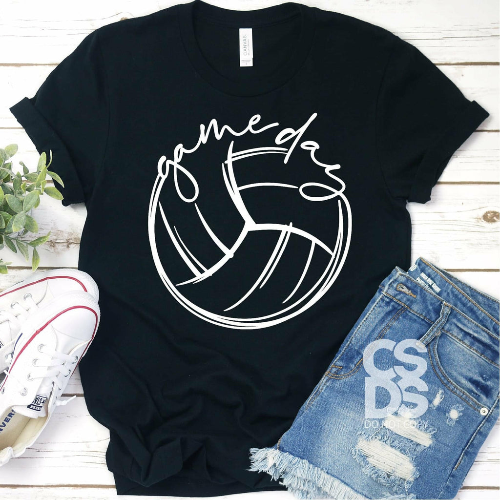 Volleyball - Game Day - Screen Print
