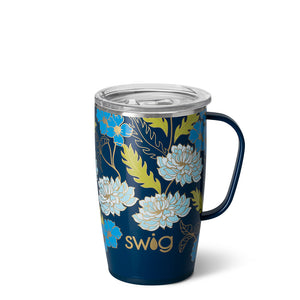 Water Lily Travel Mug (18oz) - Swig Life