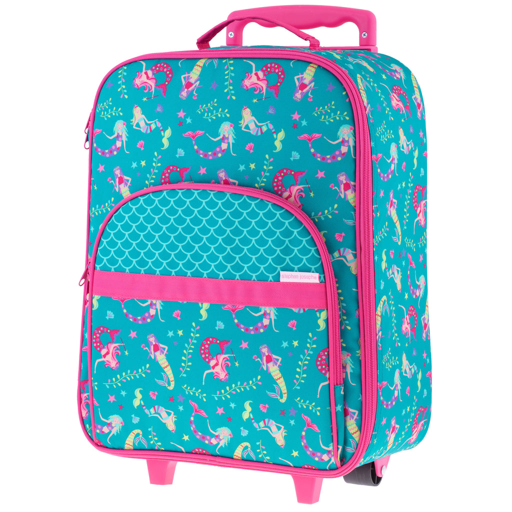 Mermaid All Over Print Rolling Luggage