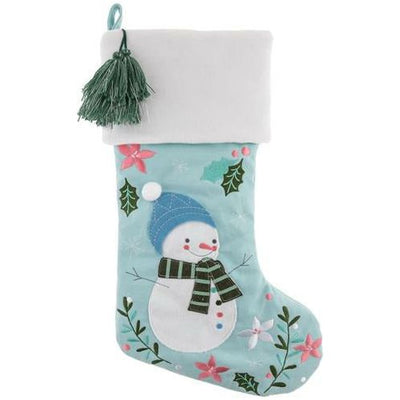 Snowman Christmas Stocking