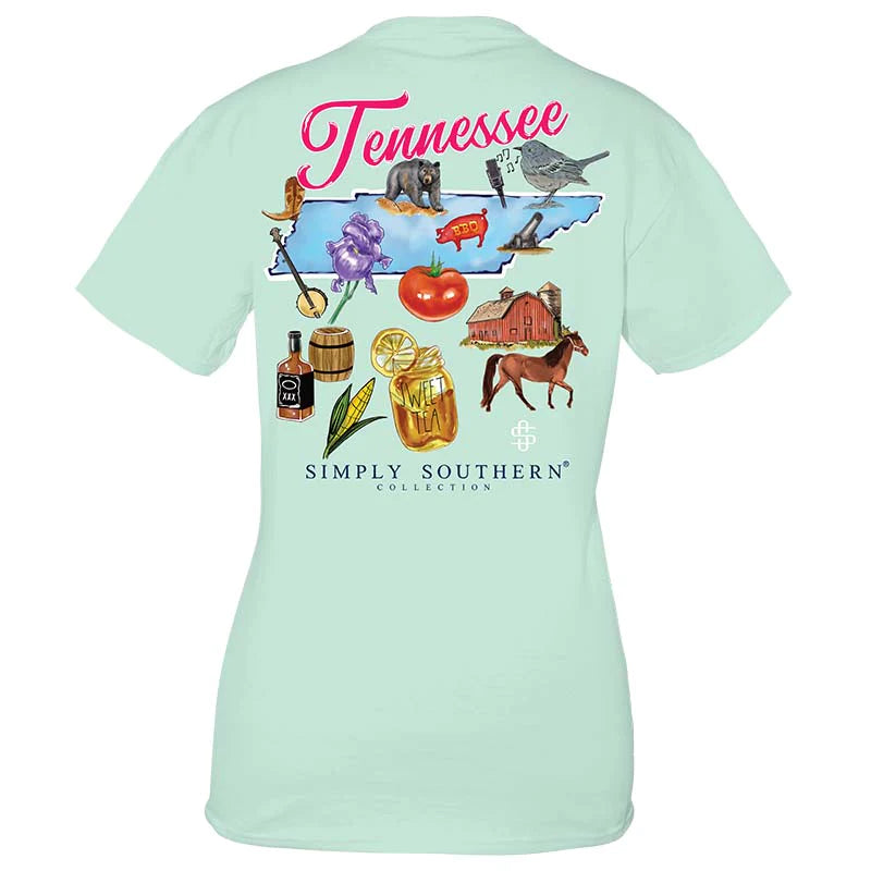 Simply Southern Tennessee State Tee - Adult