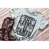 She Cannot Be Tamed- Country Tee