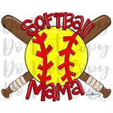 Softball Mama - Screen Print