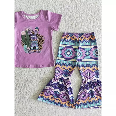 Easter Rabbit Bell Bottom Girl Set