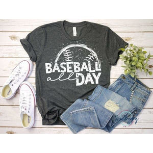 Baseball All Day - Screen Print