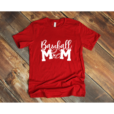 Baseball Mom - BASEBALL - Sports Screen Print Tee