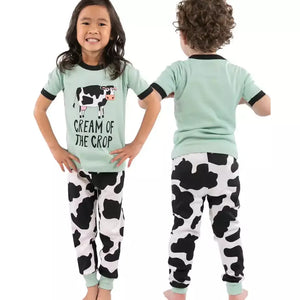 Cream of the Crop Kid's Pajama Set - Lazy One