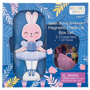 Ballet Bunny & Mouse Magnetic Dress Up Box Set