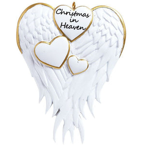 Christmas in Heaven - Personalized Christmas Ornament