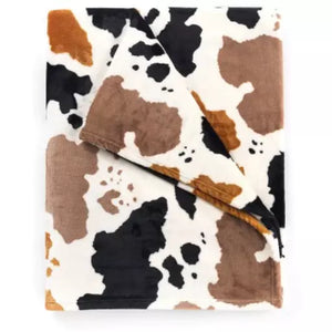 Herd That Cow Print Blanket - Viv & Lou