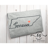 Tennessee Love State Pride Tee