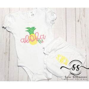Aloha Summer Outfit for Baby or Kids