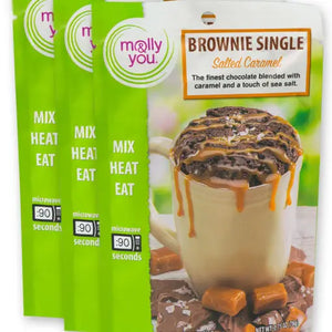 Brownie Single -Salted Caramel - Pantry