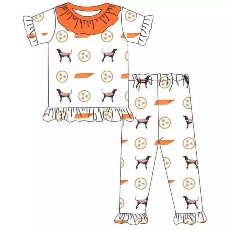 Growing Up Tennessee Vols Lounge Set - Girls