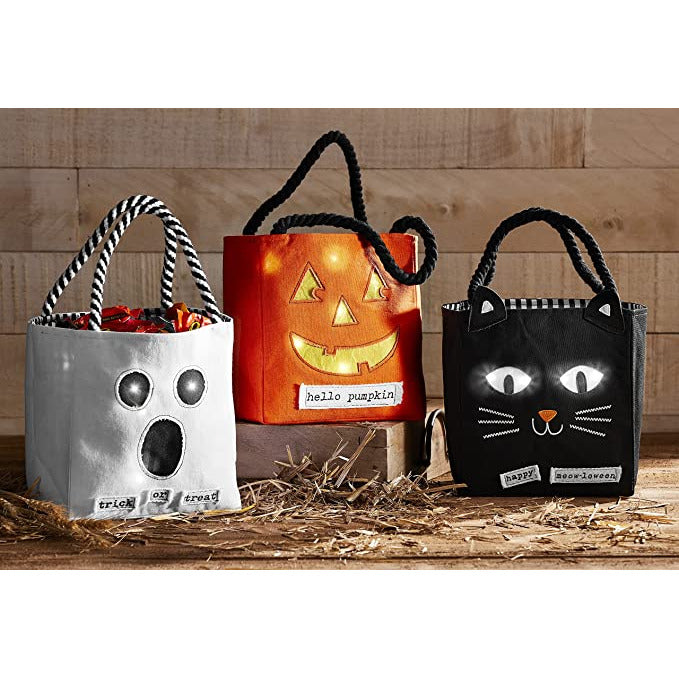 Light Up Ghost Candy Bag - Mud Pie