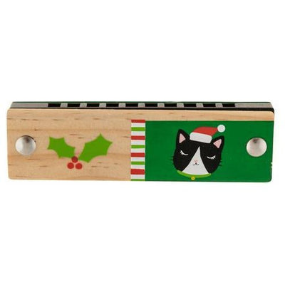 Cat Holiday Harmonica